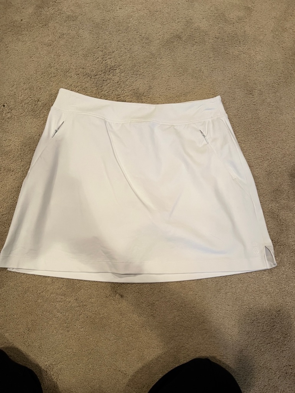 Tommy Bahama White Active Skort with Side Slit